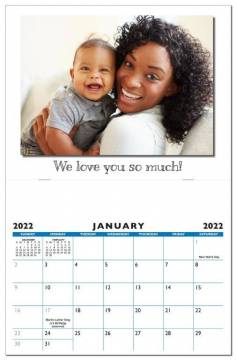 Inmate Family Calendar